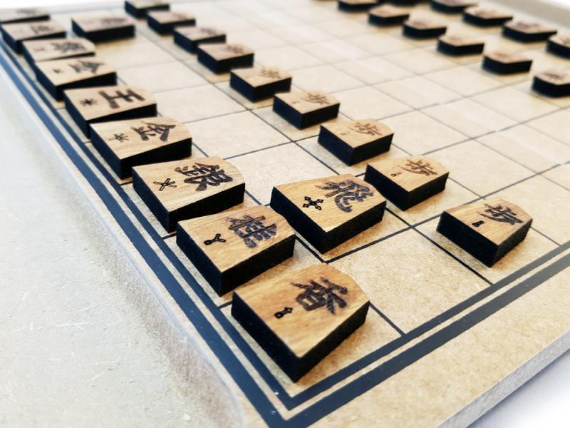 Luxo profissional shogi conjunto medieval jogos de tabuleiro oficial japão  shogi livro jogos de tabuleiro família