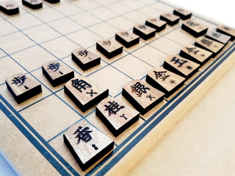 Oficial shogi conjunto de jogos de tabuleiro juego kit brinquedo conjunto  de luxo peças xadrez shogi
