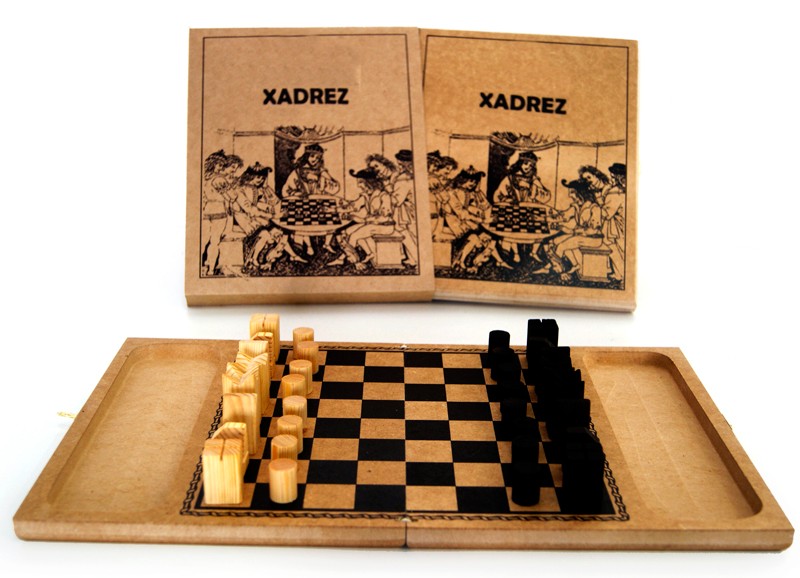 Tabuleiro de xadrez personalizado