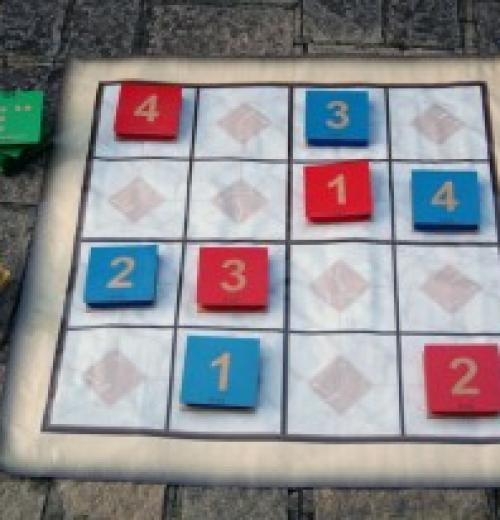 Jogo Lógica Para Mais Inteligente Sudoku Gigante Quebra Cabeça